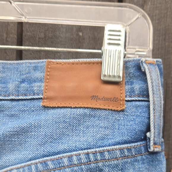 Madewell Distressed Blue Jeans Bleached Edition - Picture 6 of 7